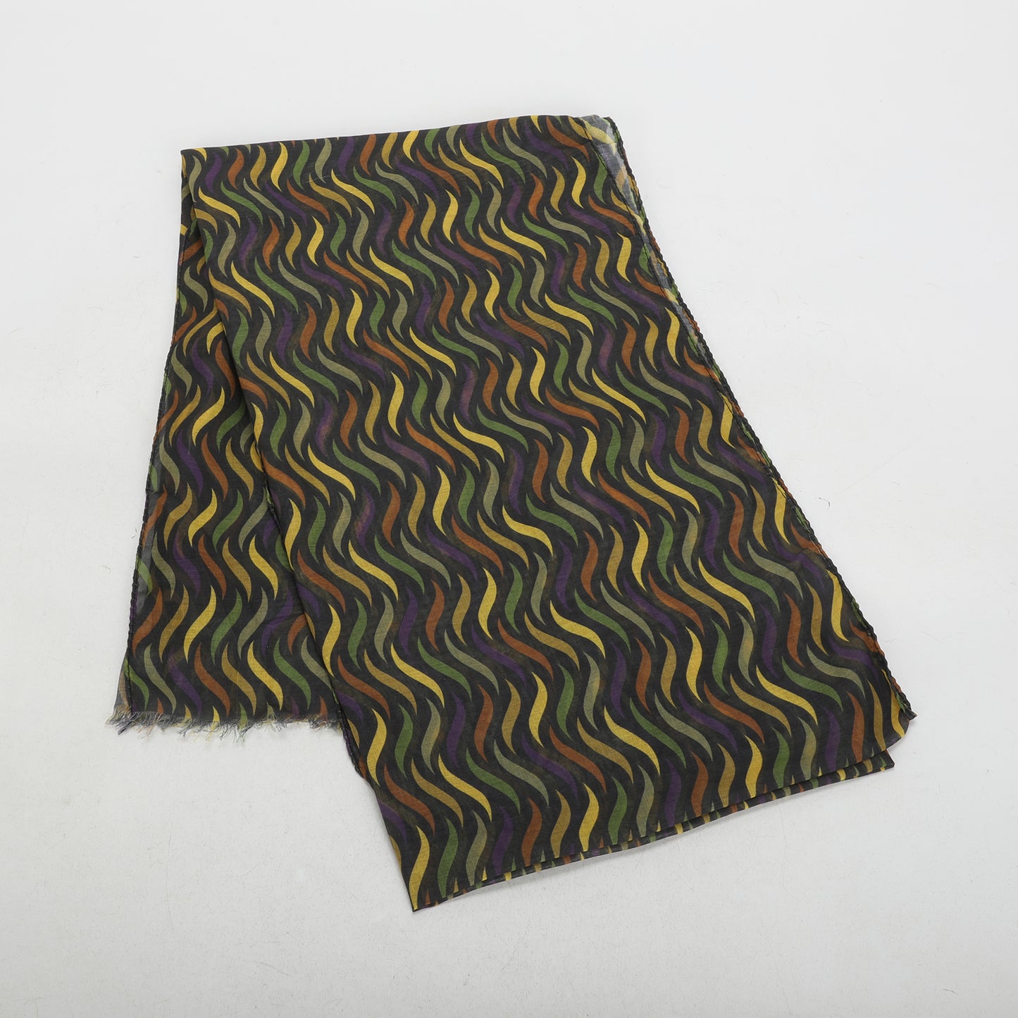 FOULARD CON ONDINE (180X80 cm)