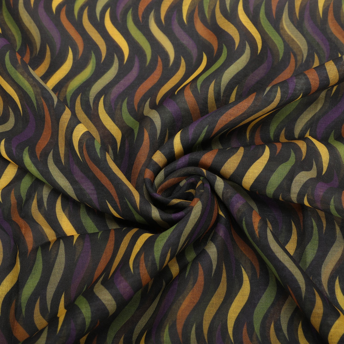 FOULARD CON ONDINE (180X80 cm)