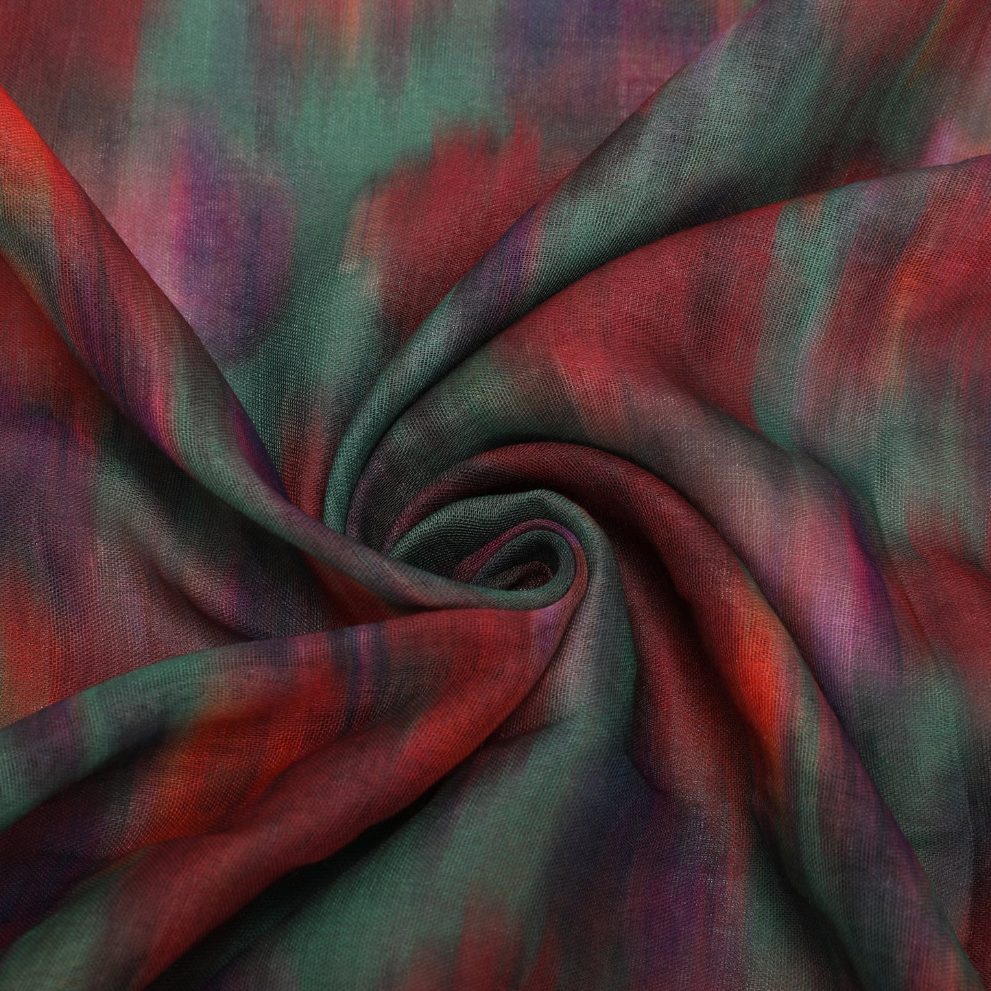 FOULARD FANTASIA FIORE ASTRATTO (180X80 cm)