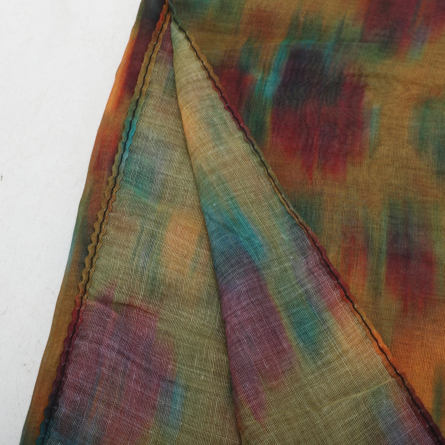 FOULARD FANTASIA FIORE ASTRATTO (180X80 cm)