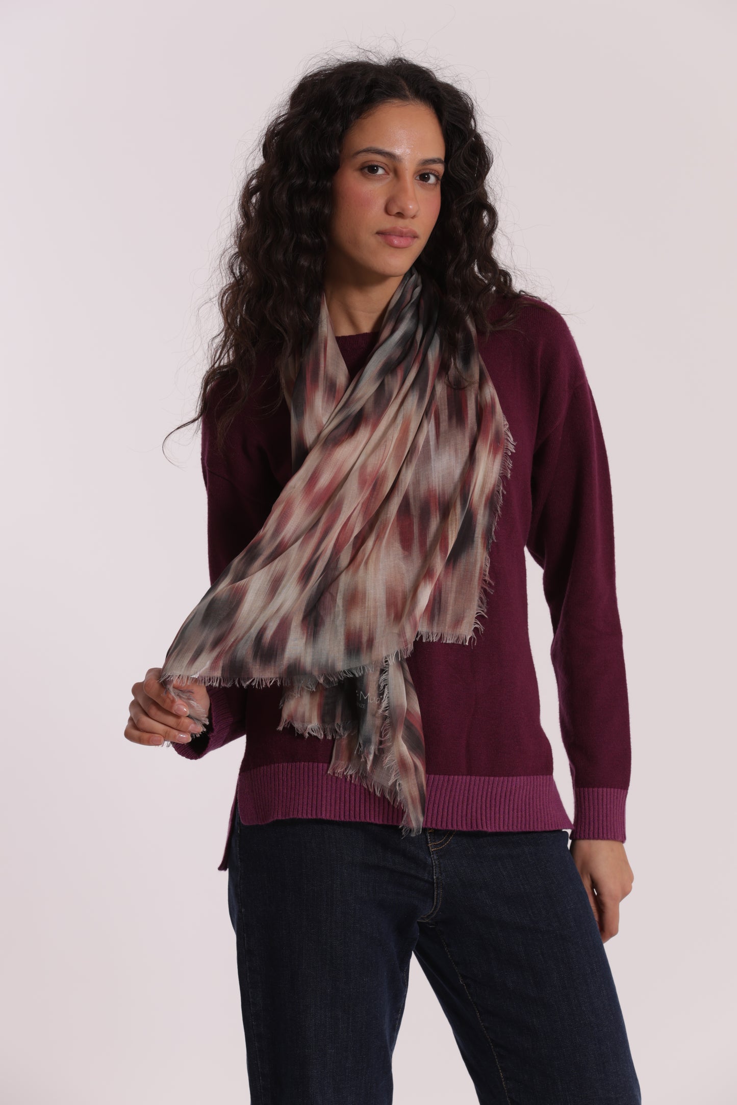 FOULARD IN FANTASIA FUSION (135X135 cm)