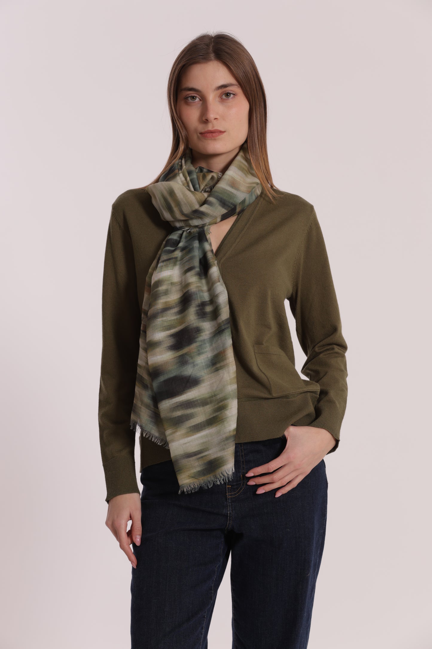 FOULARD IN FANTASIA FUSION (135X135 cm)