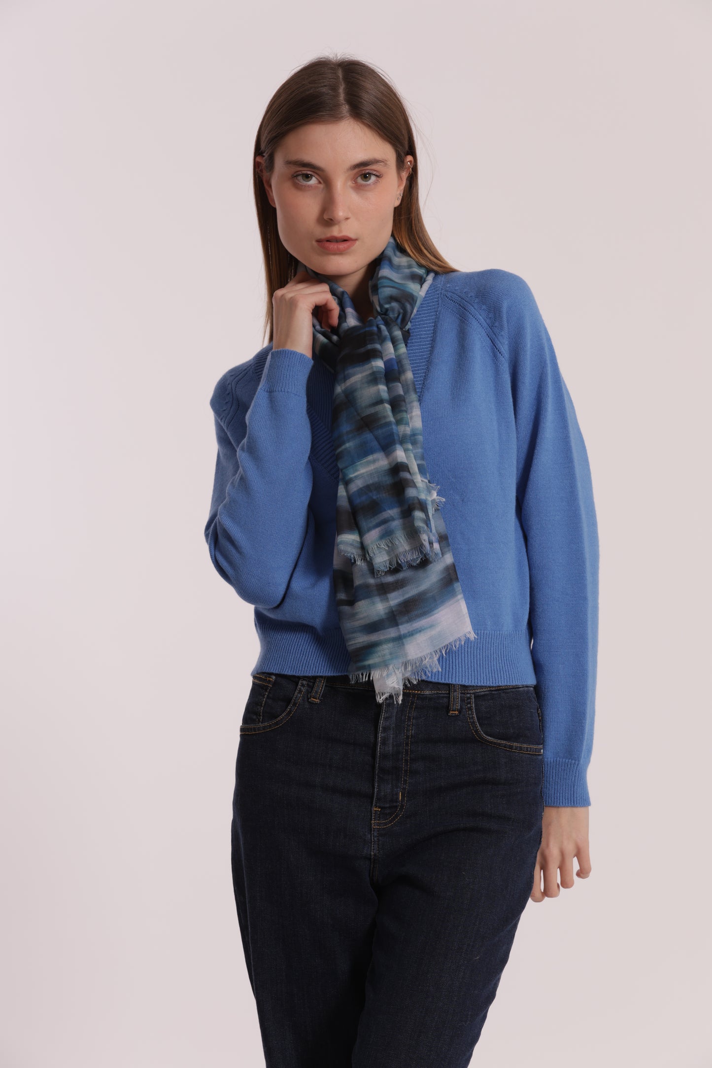 FOULARD IN FANTASIA FUSION (135X135 cm)