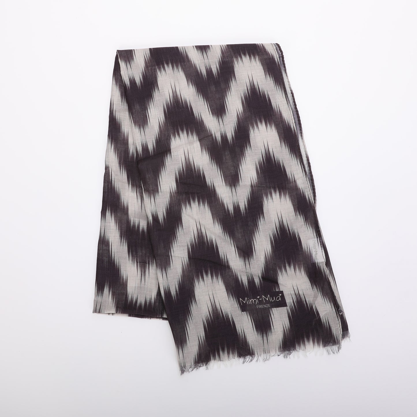 FOULARD IN FANTASIA CHEVRON (180X80 cm)
