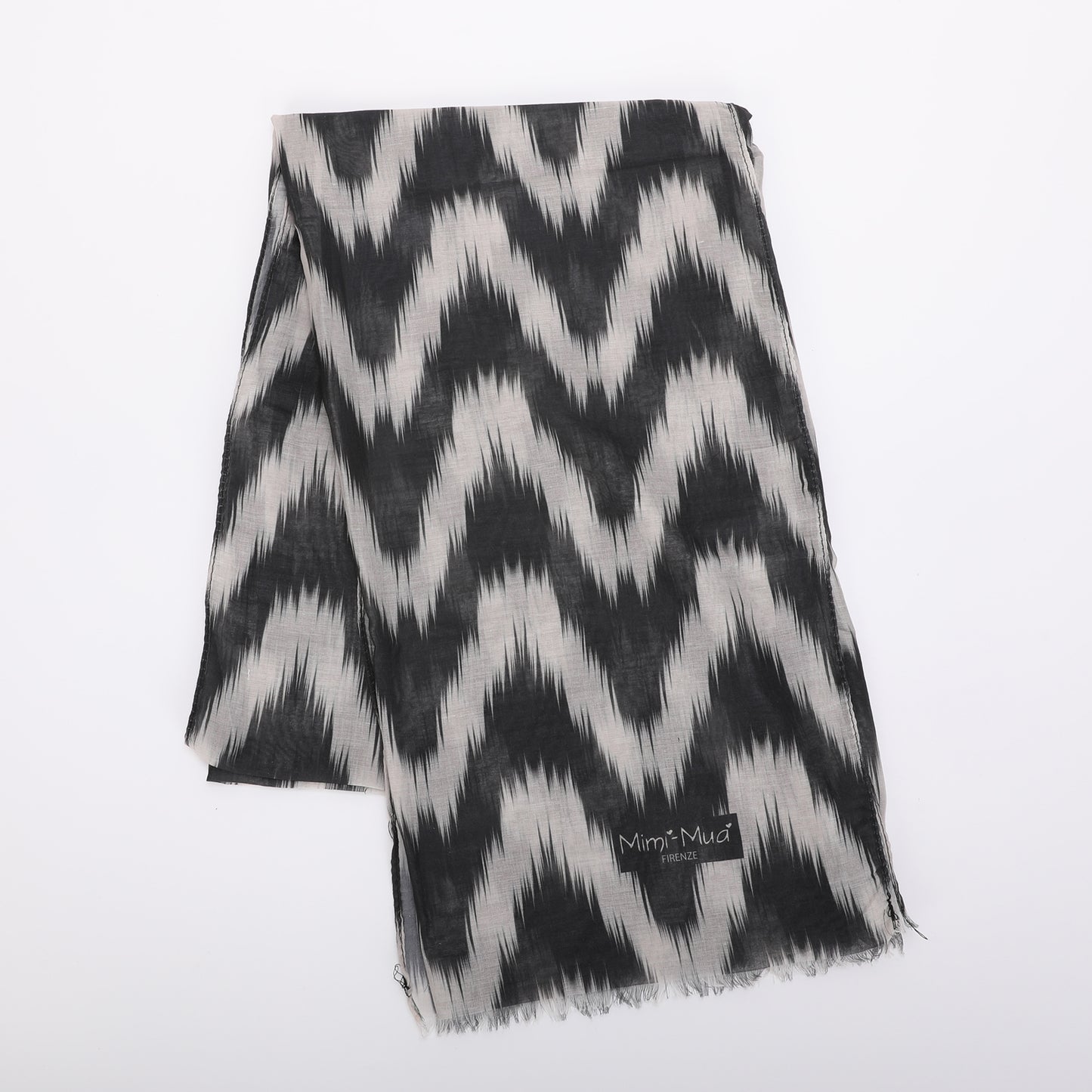 FOULARD IN FANTASIA CHEVRON (180X80 cm)