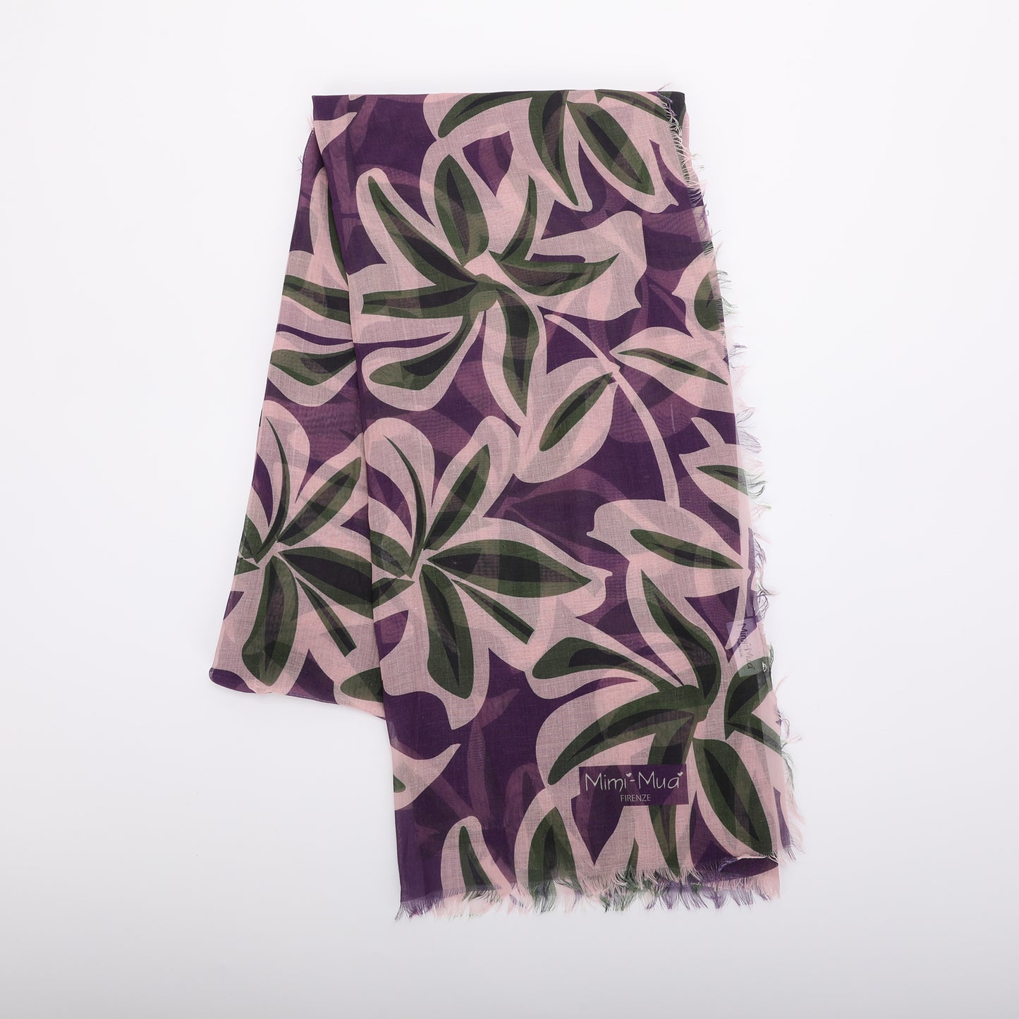 FOULARD IN FANTASIA BOTANICA (135X135 cm)
