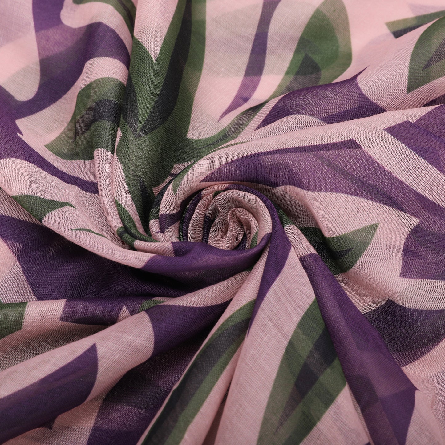 FOULARD IN FANTASIA BOTANICA (135X135 cm)