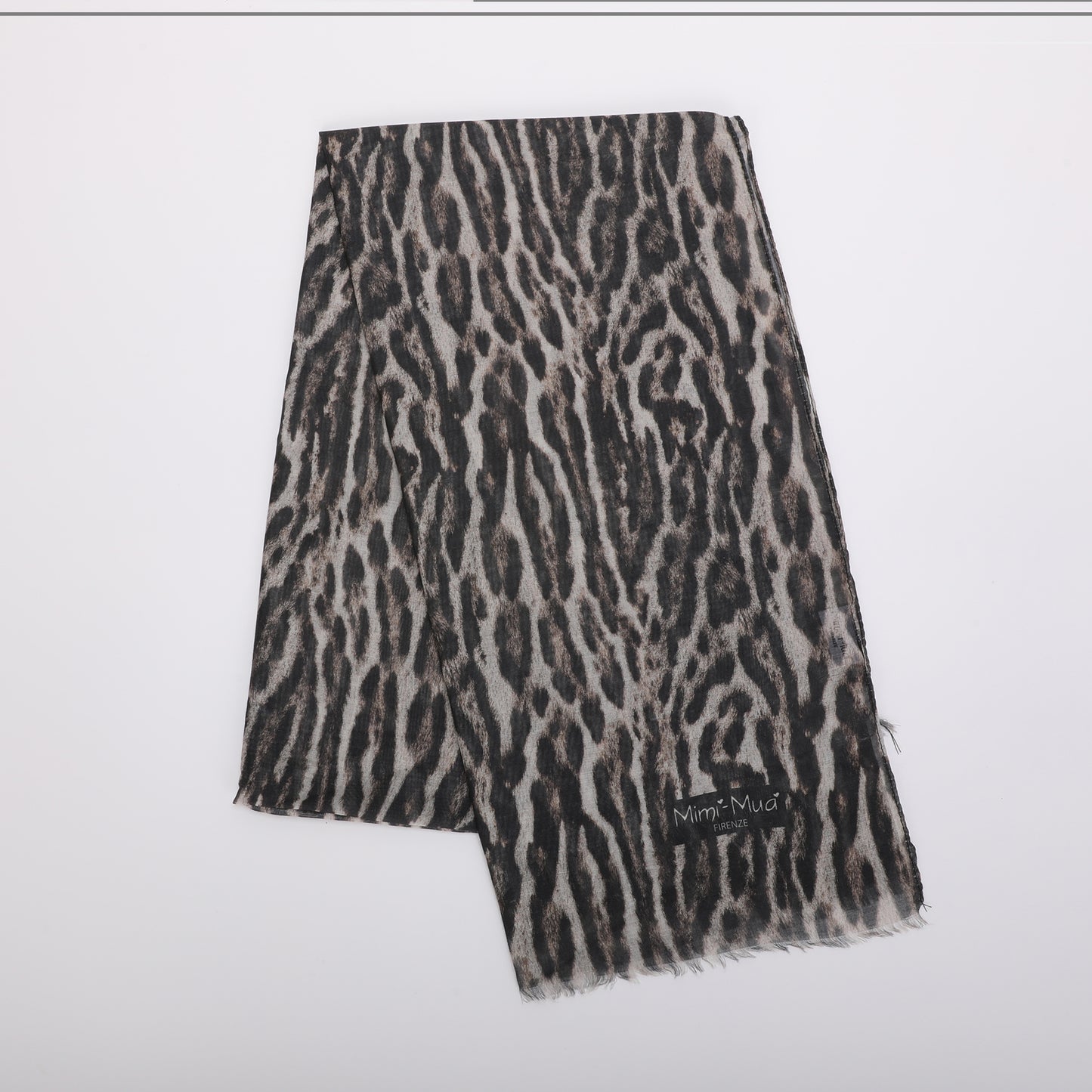 FOULARD IN FANTASIA ANIMALIER (180X80 cm)
