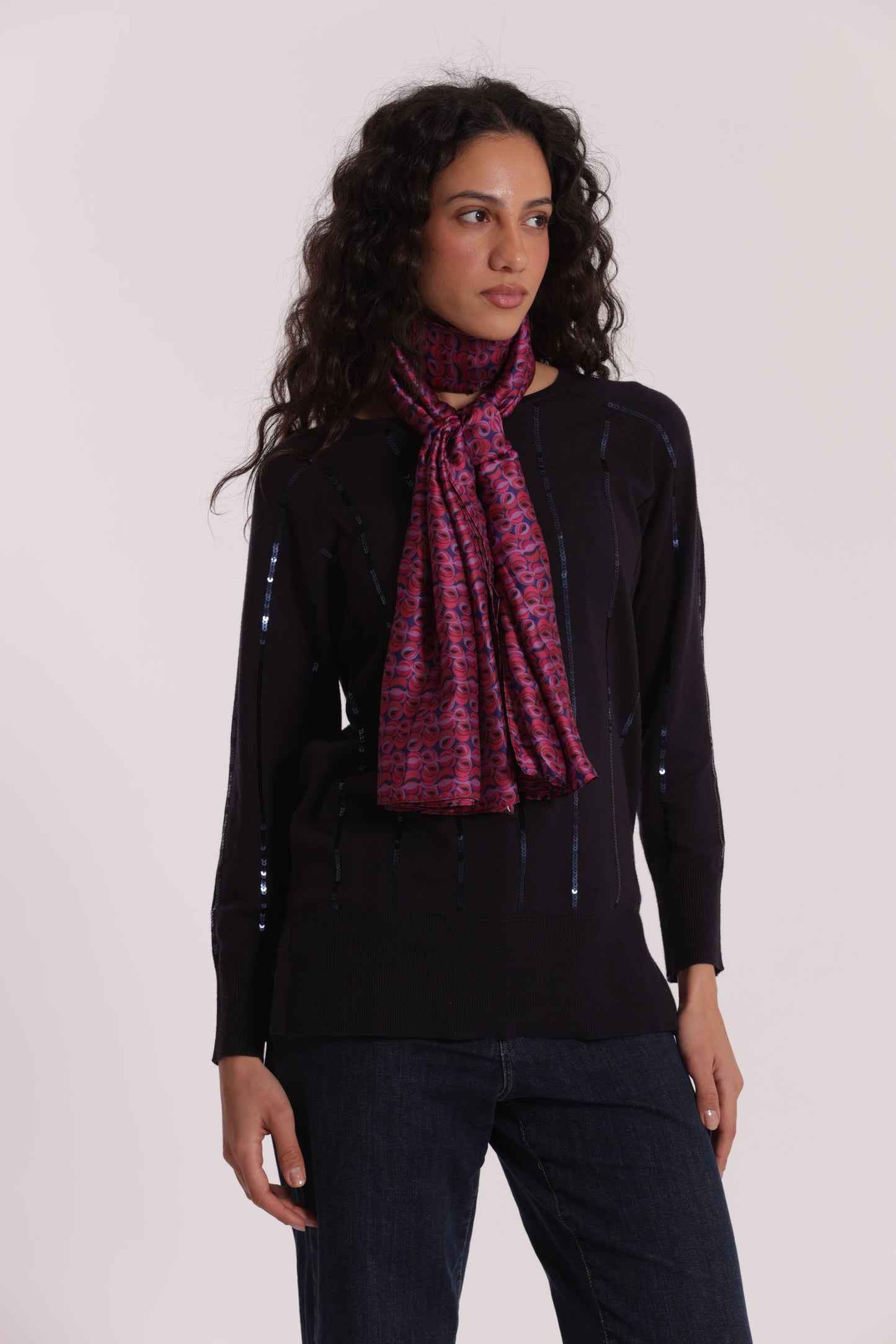 FOULARD OCCHIETTI (90X90 cm)
