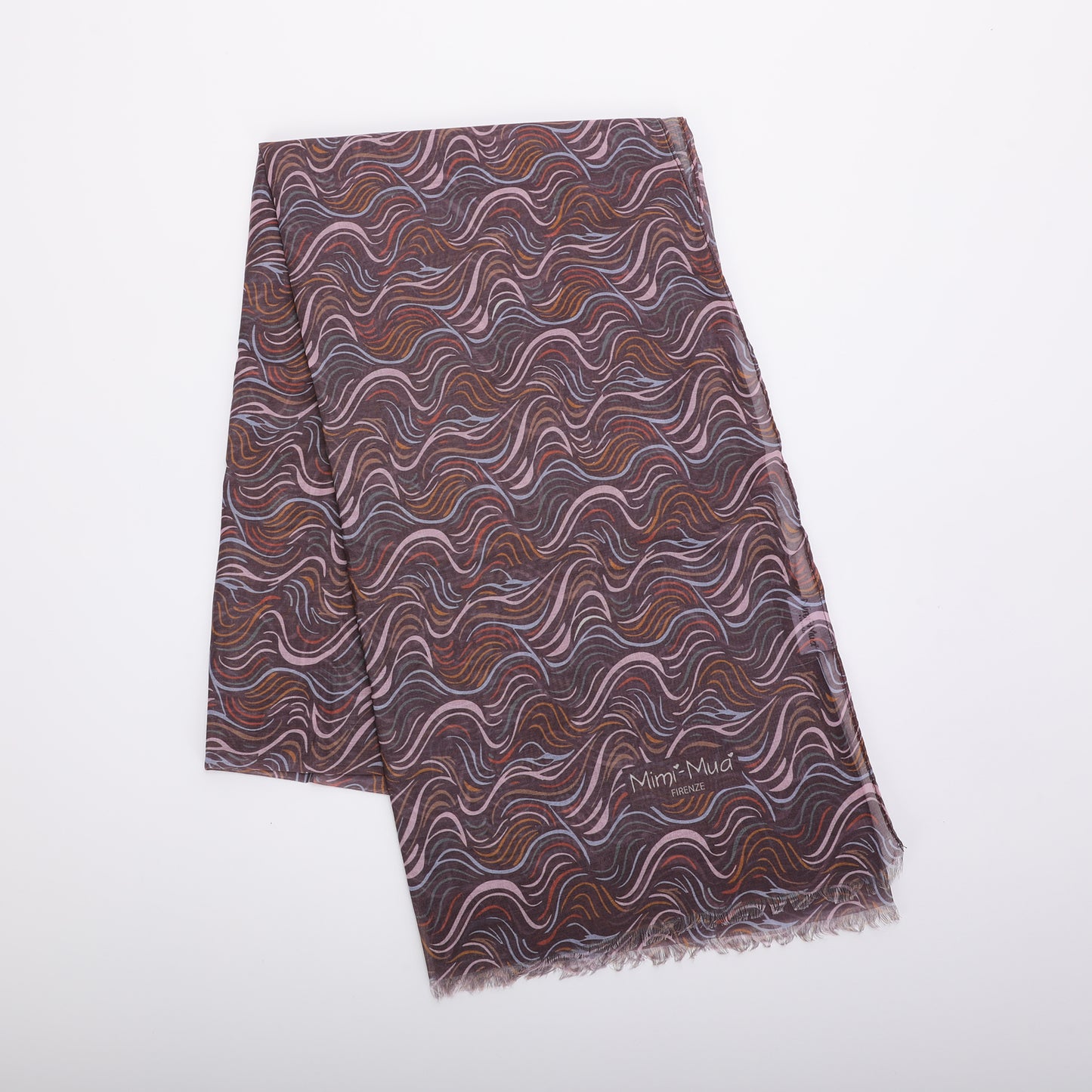 FOULARD STRISCE ONDULATE (180X80 cm)