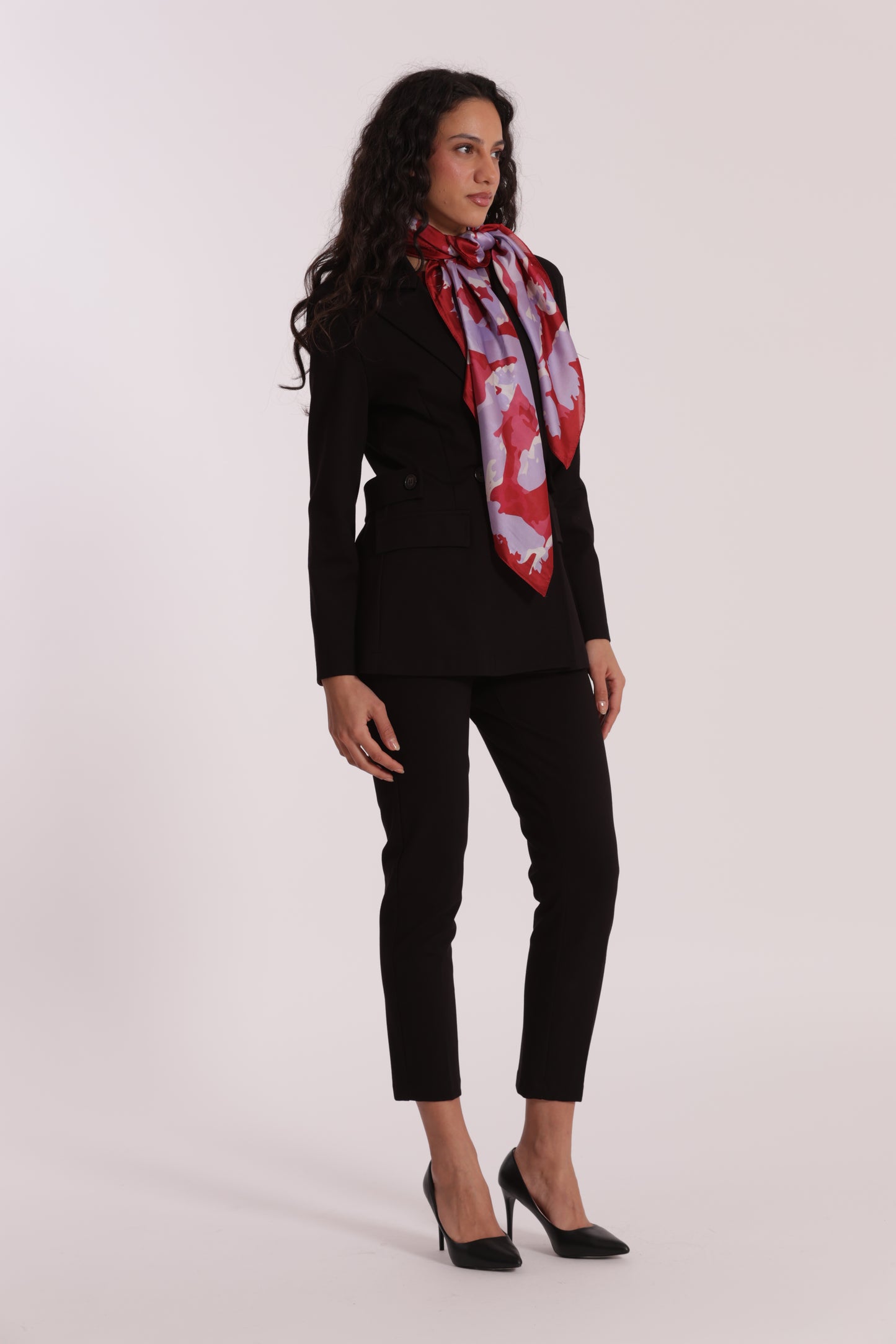 FOULARD MACCHIE IRREGOLARI (90X90 cm)