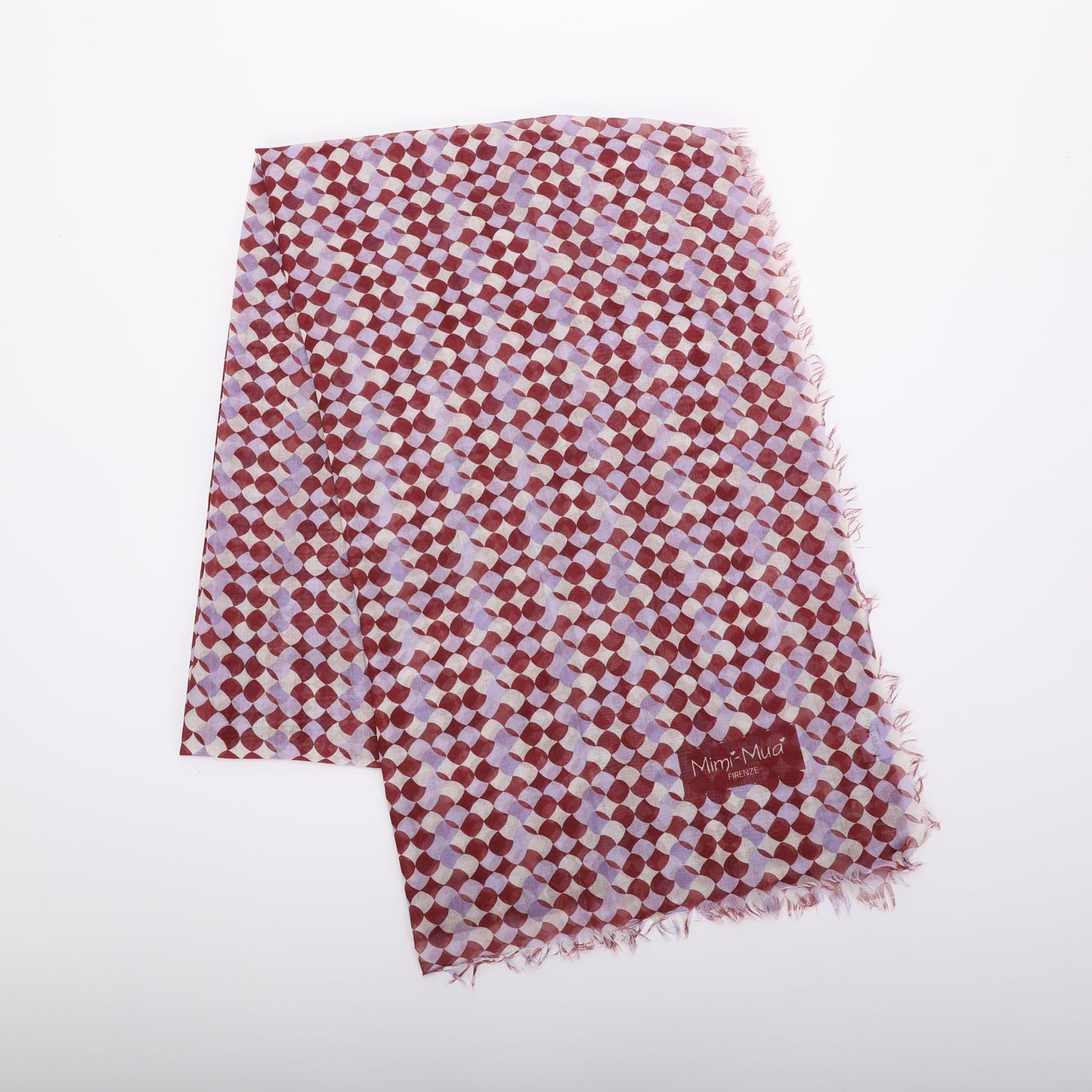 FOULARD POIS IN MOVIMENTO (135X135 cm)