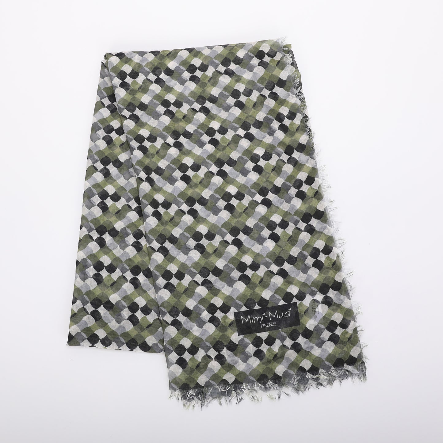 FOULARD POIS IN MOVIMENTO (135X135 cm)