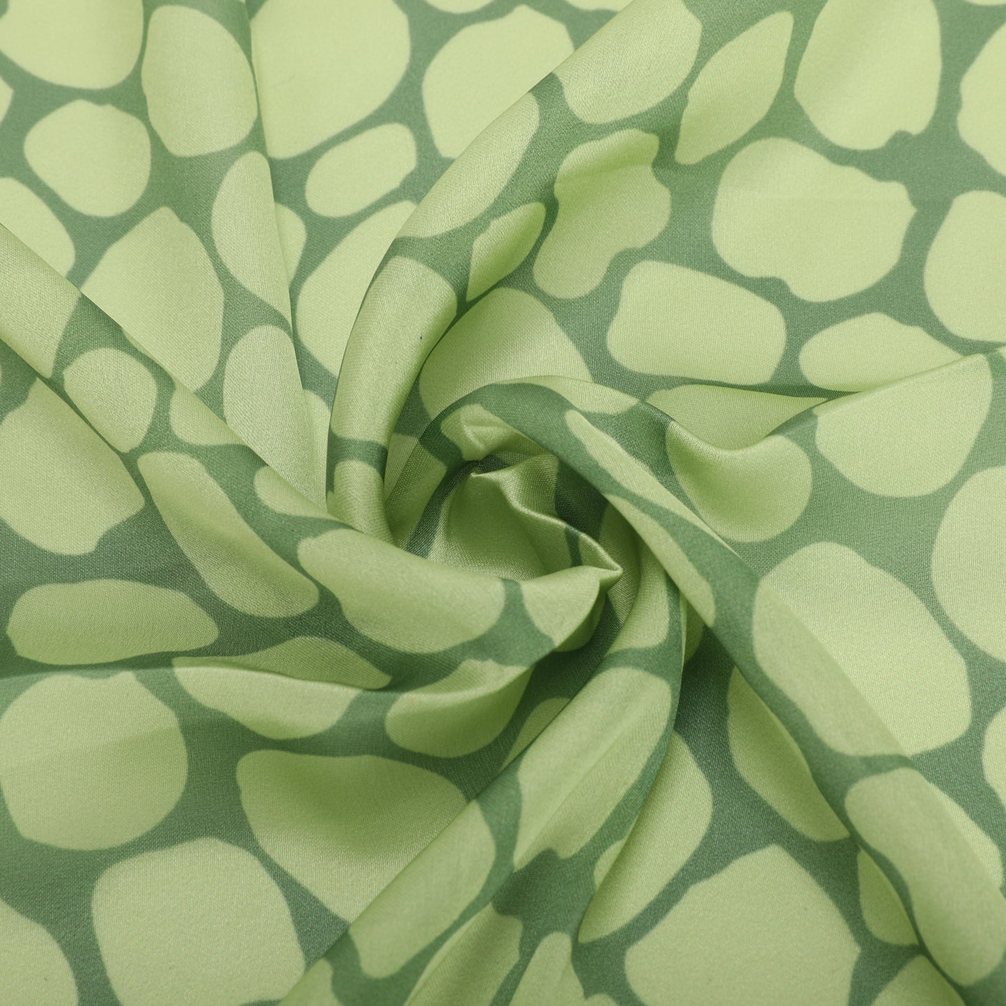 FOULARD POIS IRREGOLARI CON CORNICE (90X90 cm)