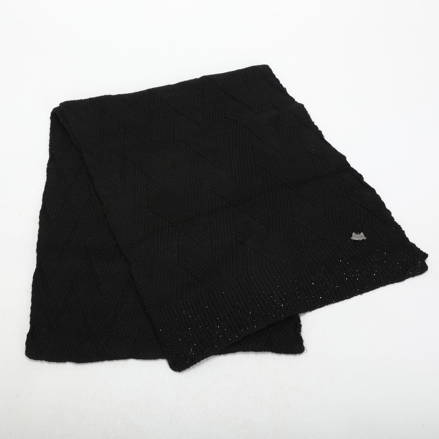 SCIARPA CON STRASS SFUMATI