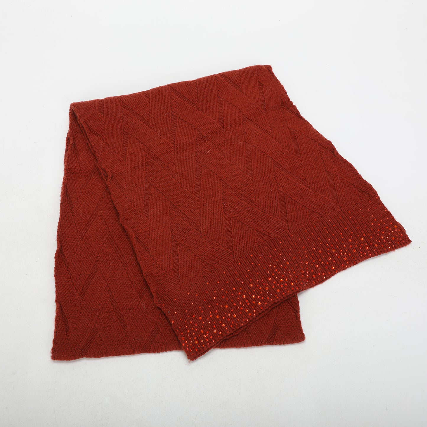 SCIARPA CON STRASS SFUMATI