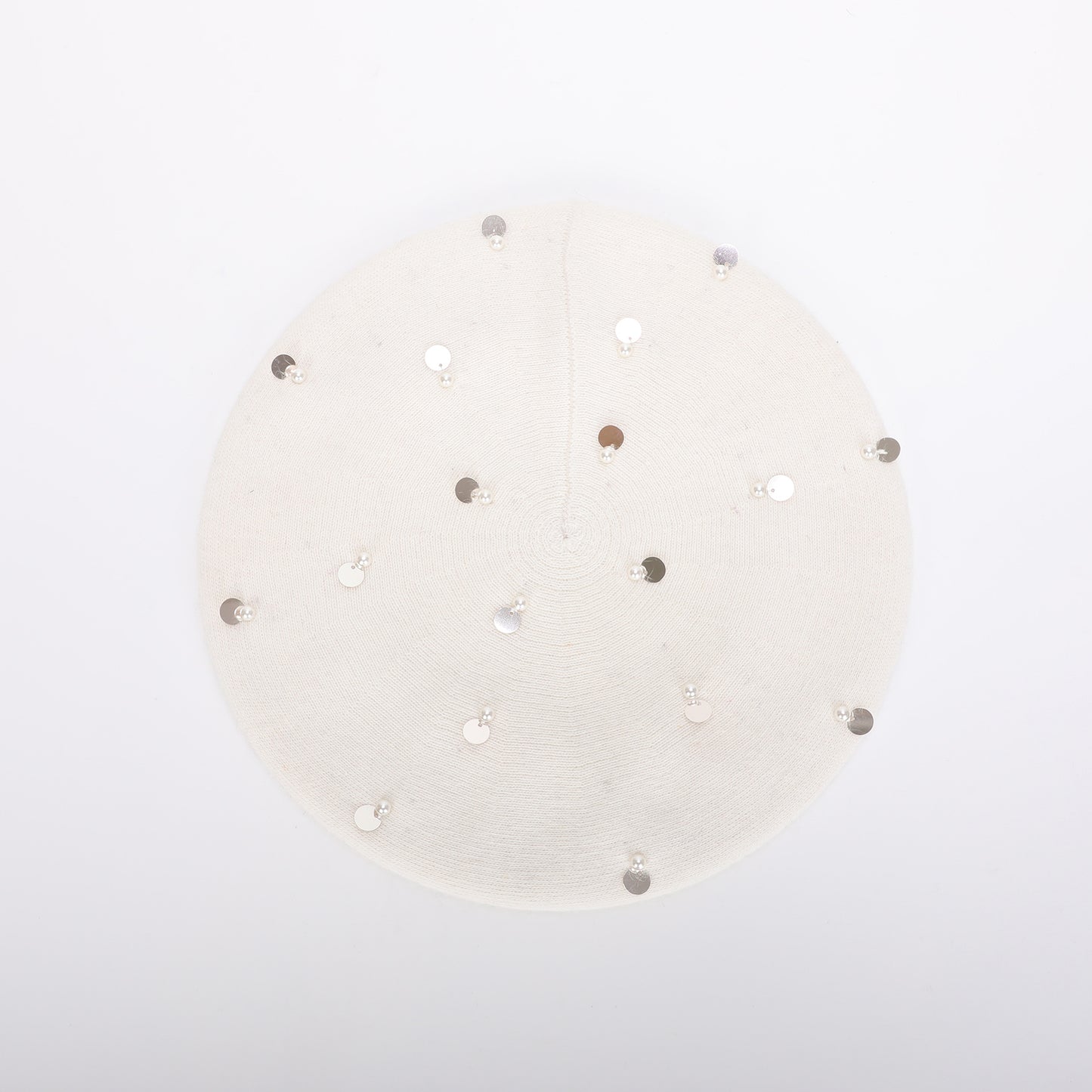 BASCO CON PERLE E PAILLETTES