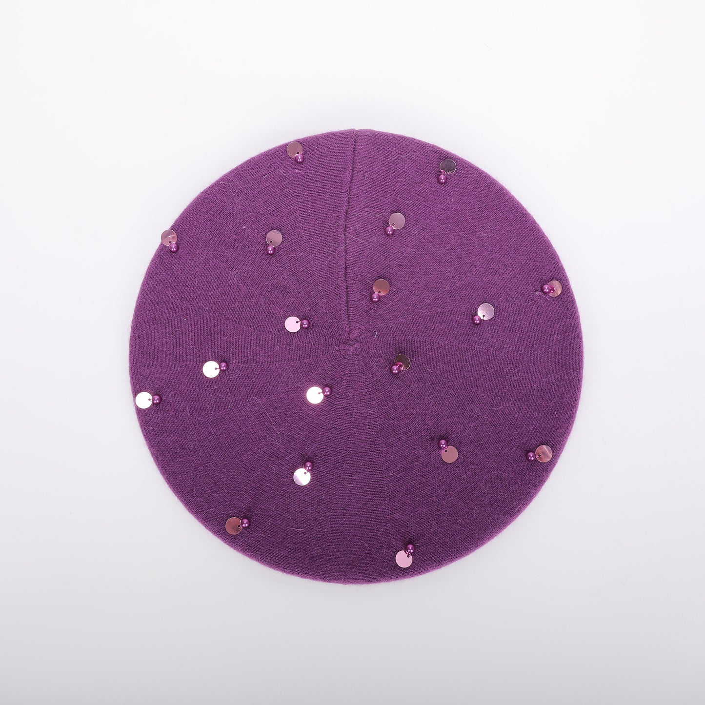 BASCO CON PERLE E PAILLETTES