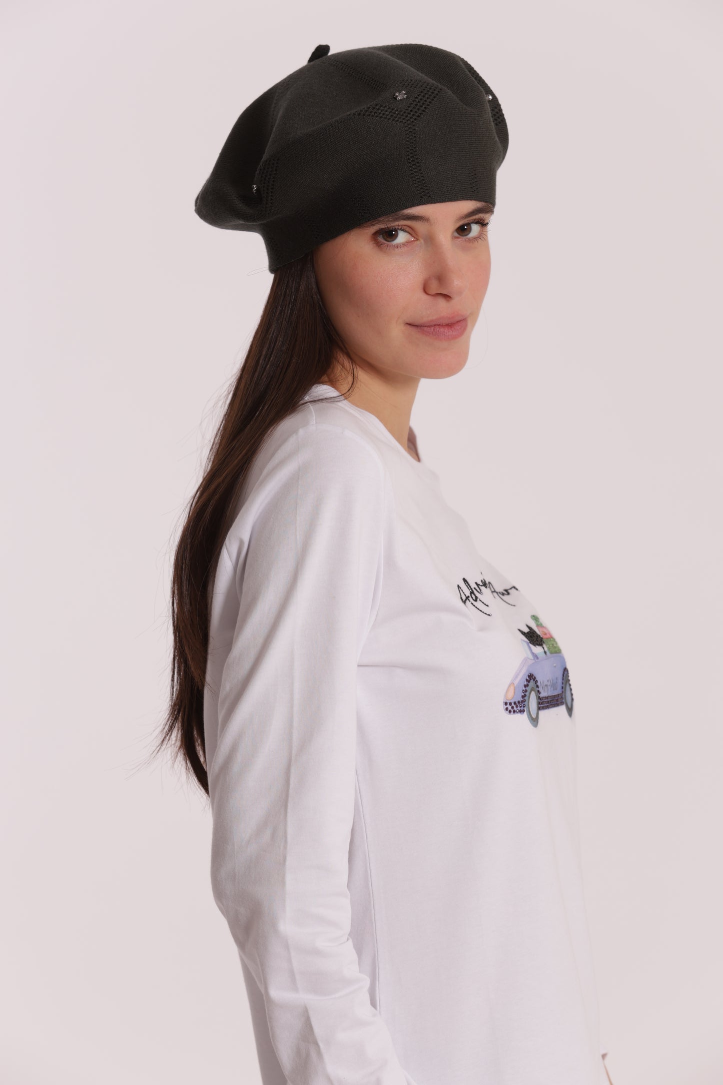 BASCO CON RIVETTO STRASS