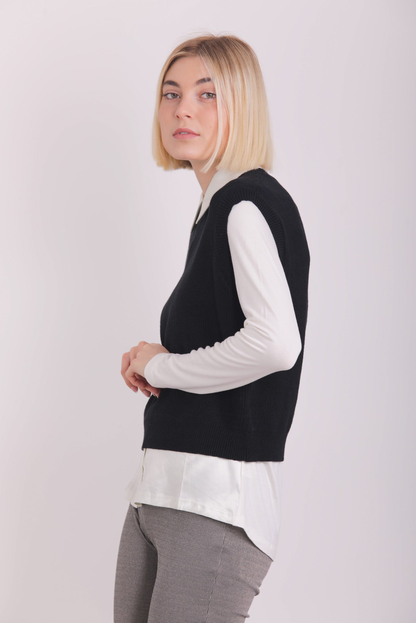 GILET IN MAGLIA