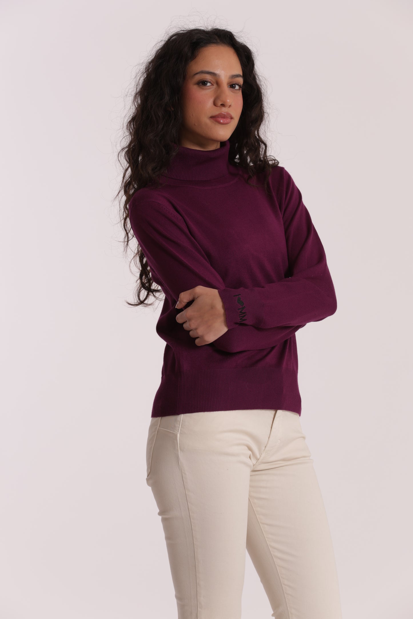 MAGLIA COLLO ALTO IN MANO FREDDA