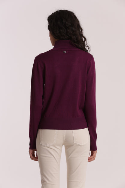 MAGLIA COLLO ALTO IN MANO FREDDA