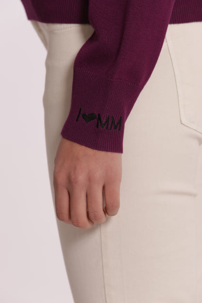 MAGLIA COLLO ALTO IN MANO FREDDA