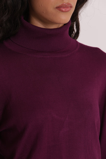 MAGLIA COLLO ALTO IN MANO FREDDA