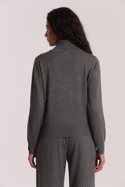 MAGLIA COLLO ALTO IN MANO FREDDA