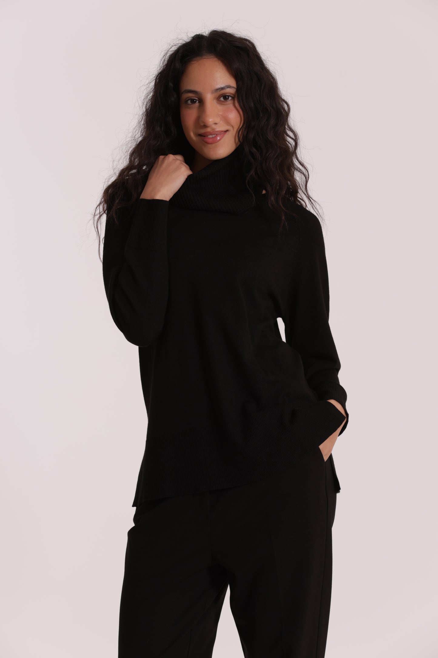 MAGLIA OVER CON SPACCHI LATERALI
