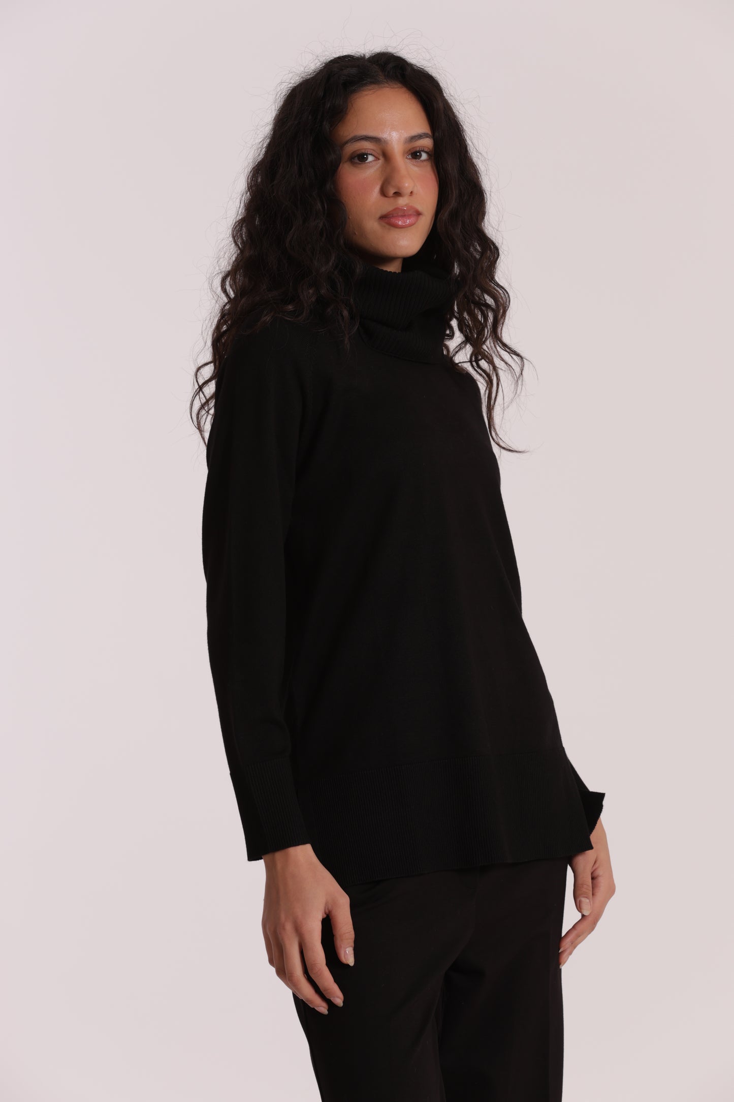 MAGLIA OVER CON SPACCHI LATERALI