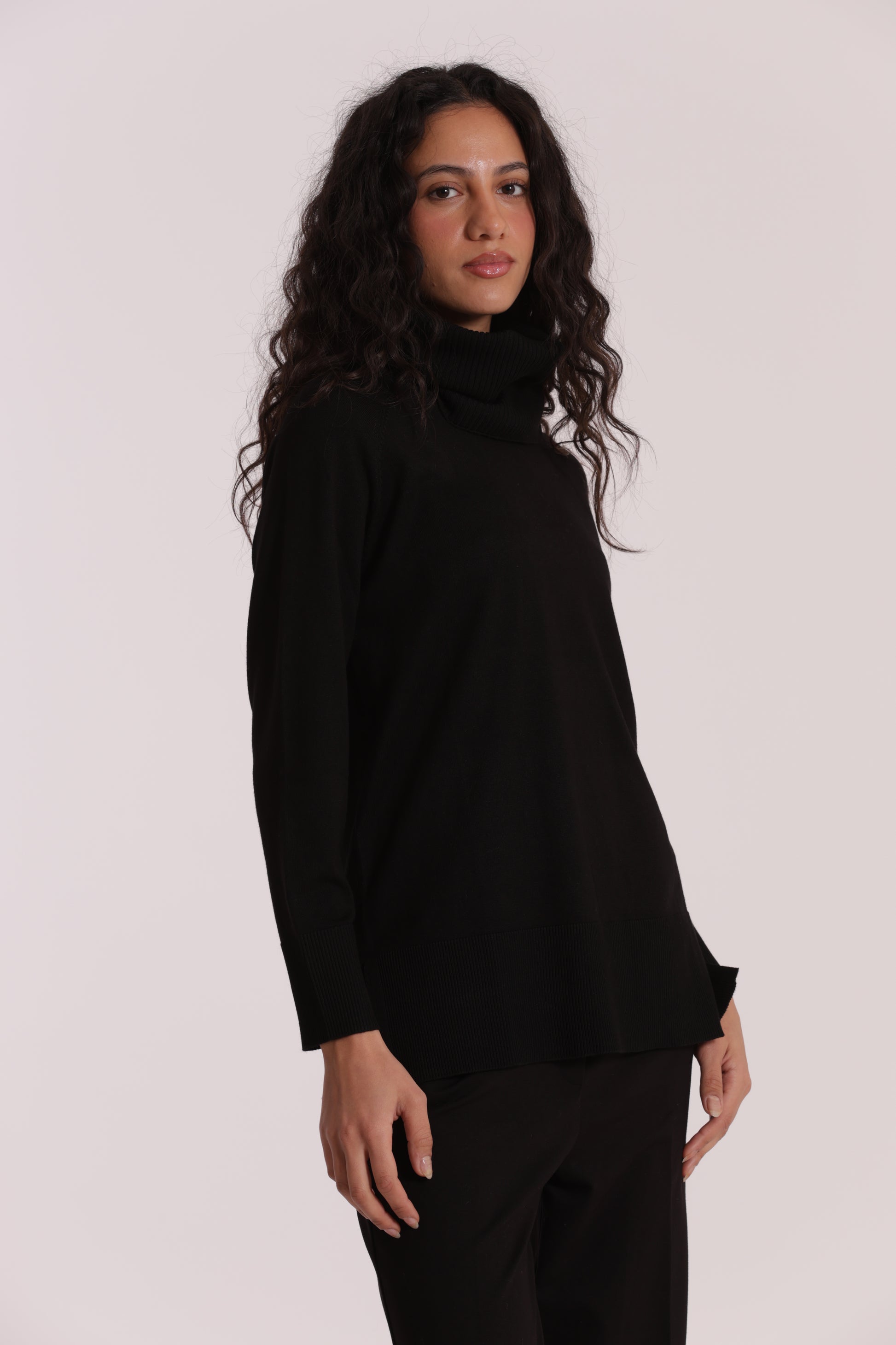 MAGLIA OVER CON SPACCHI LATERALI