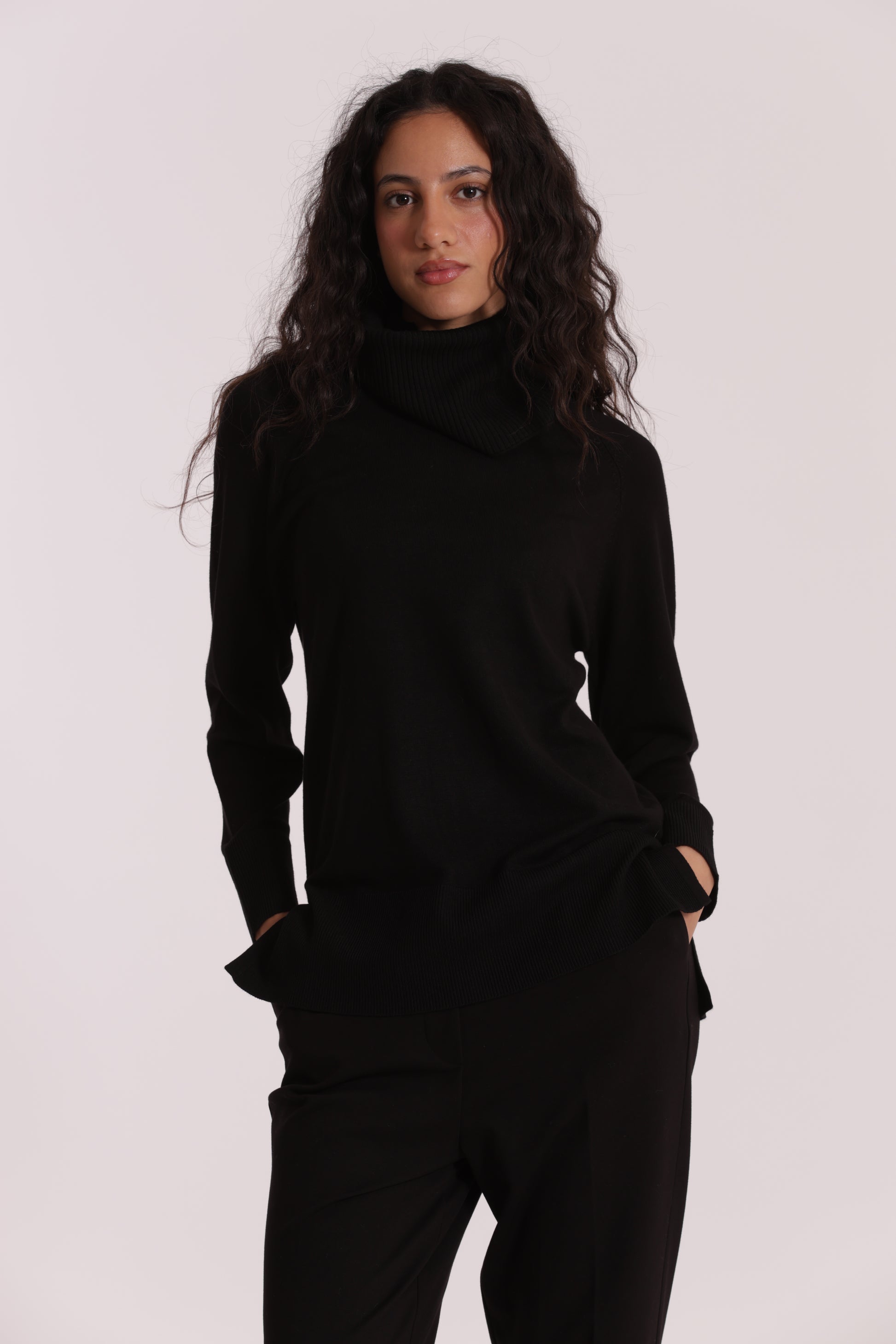 MAGLIA OVER CON SPACCHI LATERALI