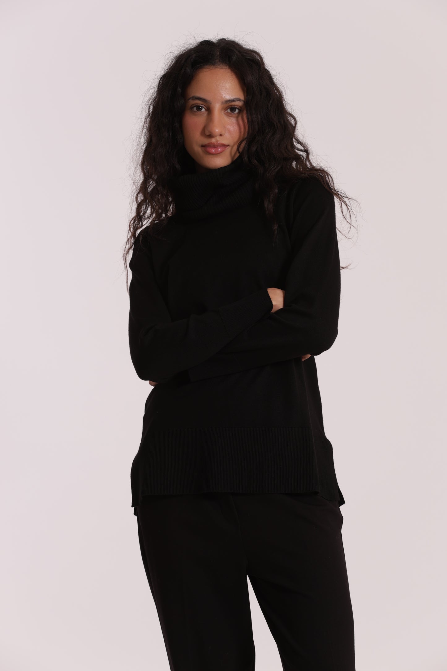 MAGLIA OVER CON SPACCHI LATERALI