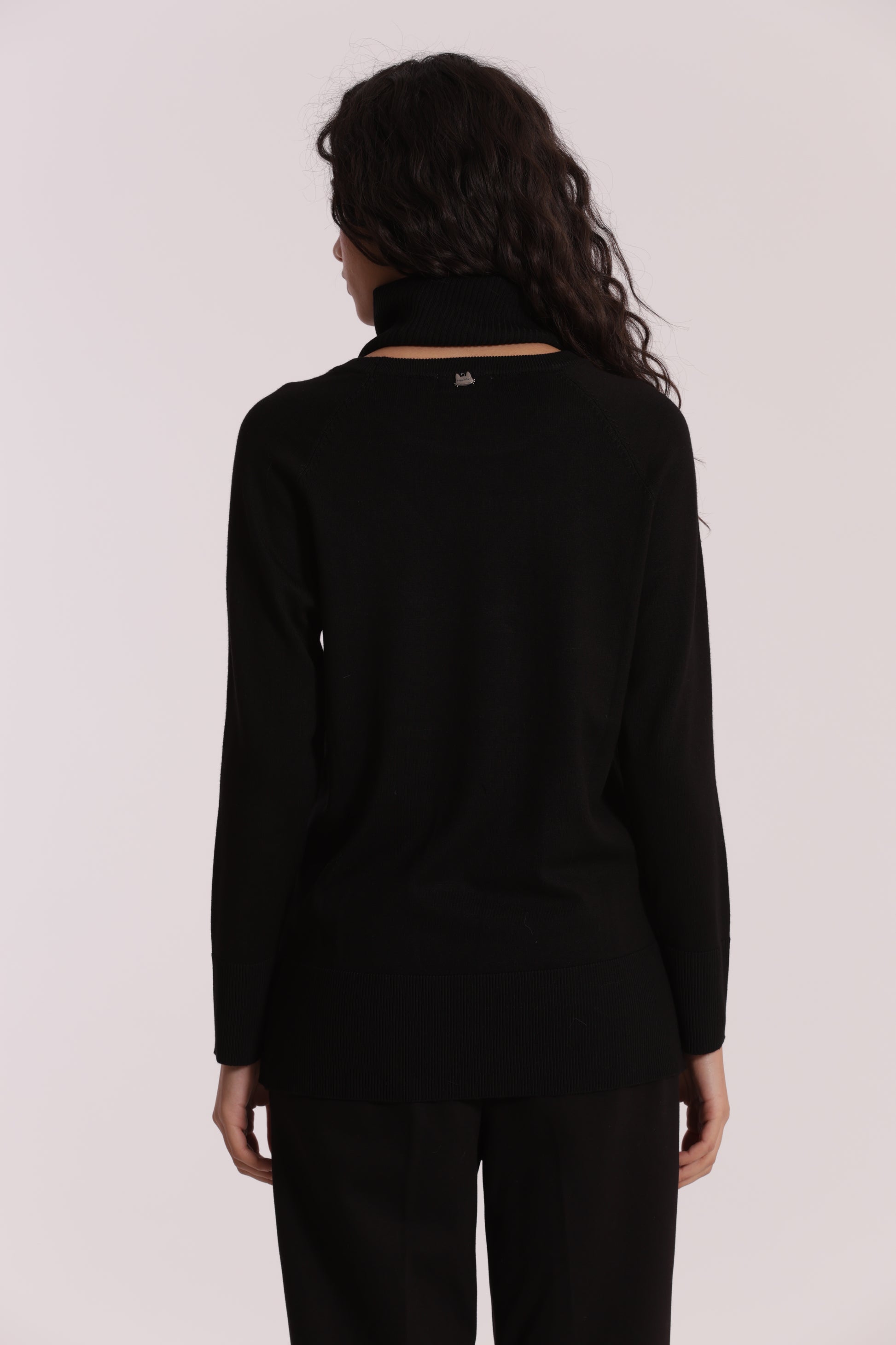 MAGLIA OVER CON SPACCHI LATERALI