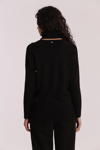 MAGLIA OVER CON SPACCHI LATERALI