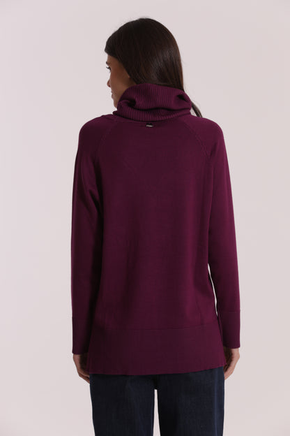 MAGLIA OVER CON SPACCHI LATERALI