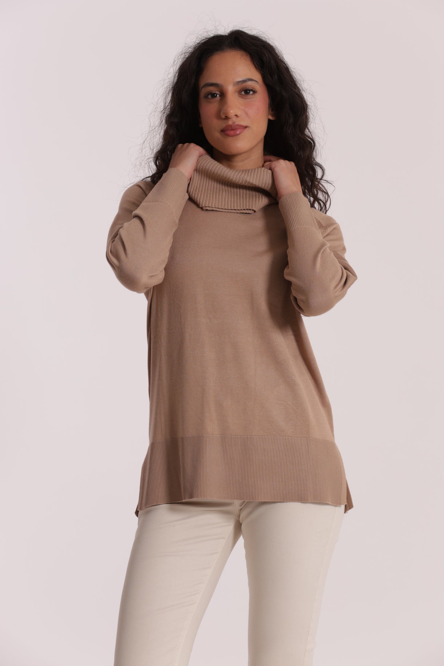 MAGLIA OVER CON SPACCHI LATERALI