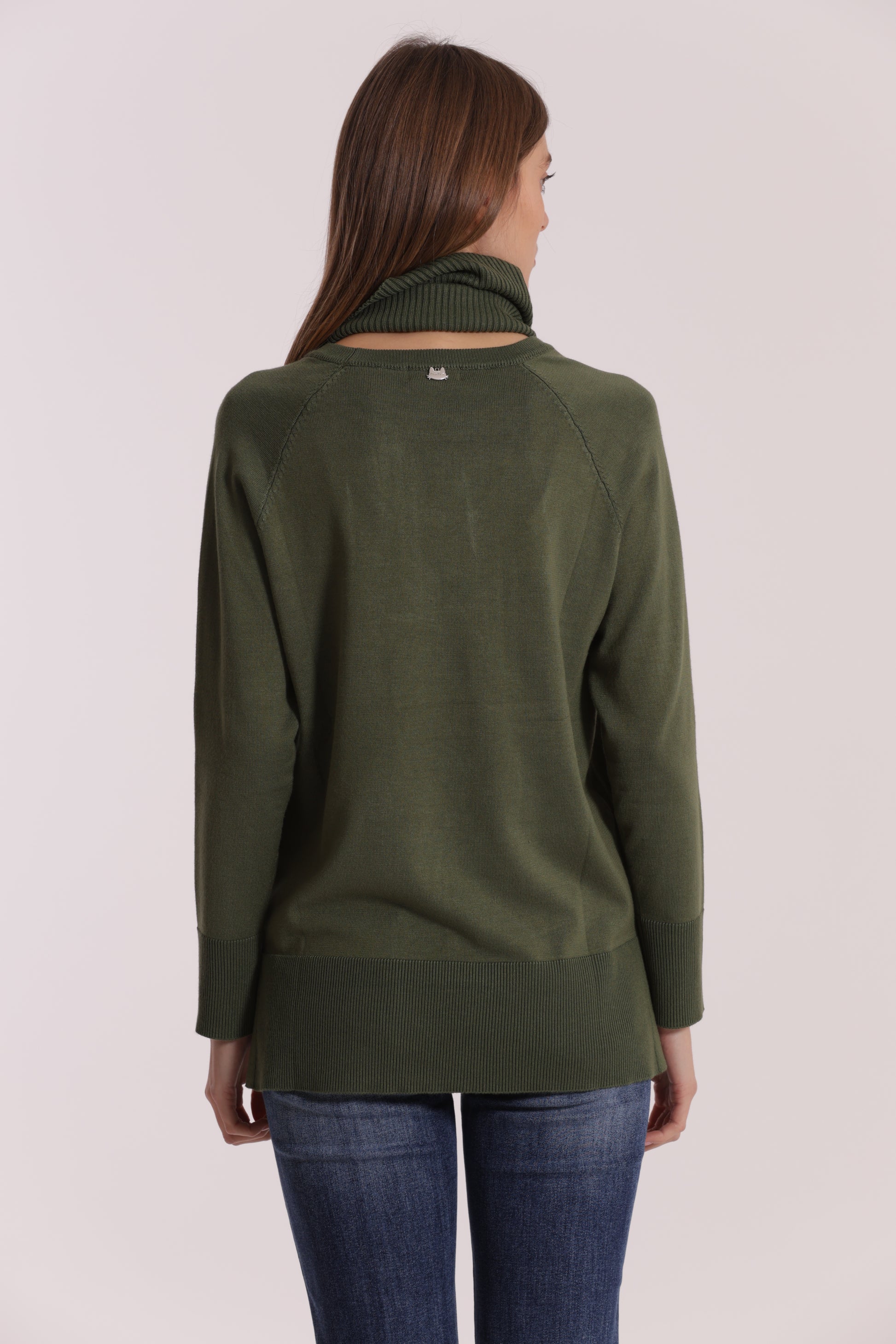 MAGLIA OVER CON SPACCHI LATERALI