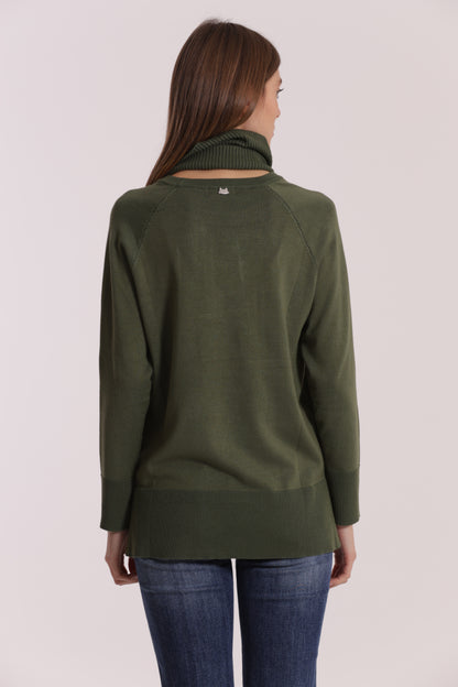 MAGLIA OVER CON SPACCHI LATERALI