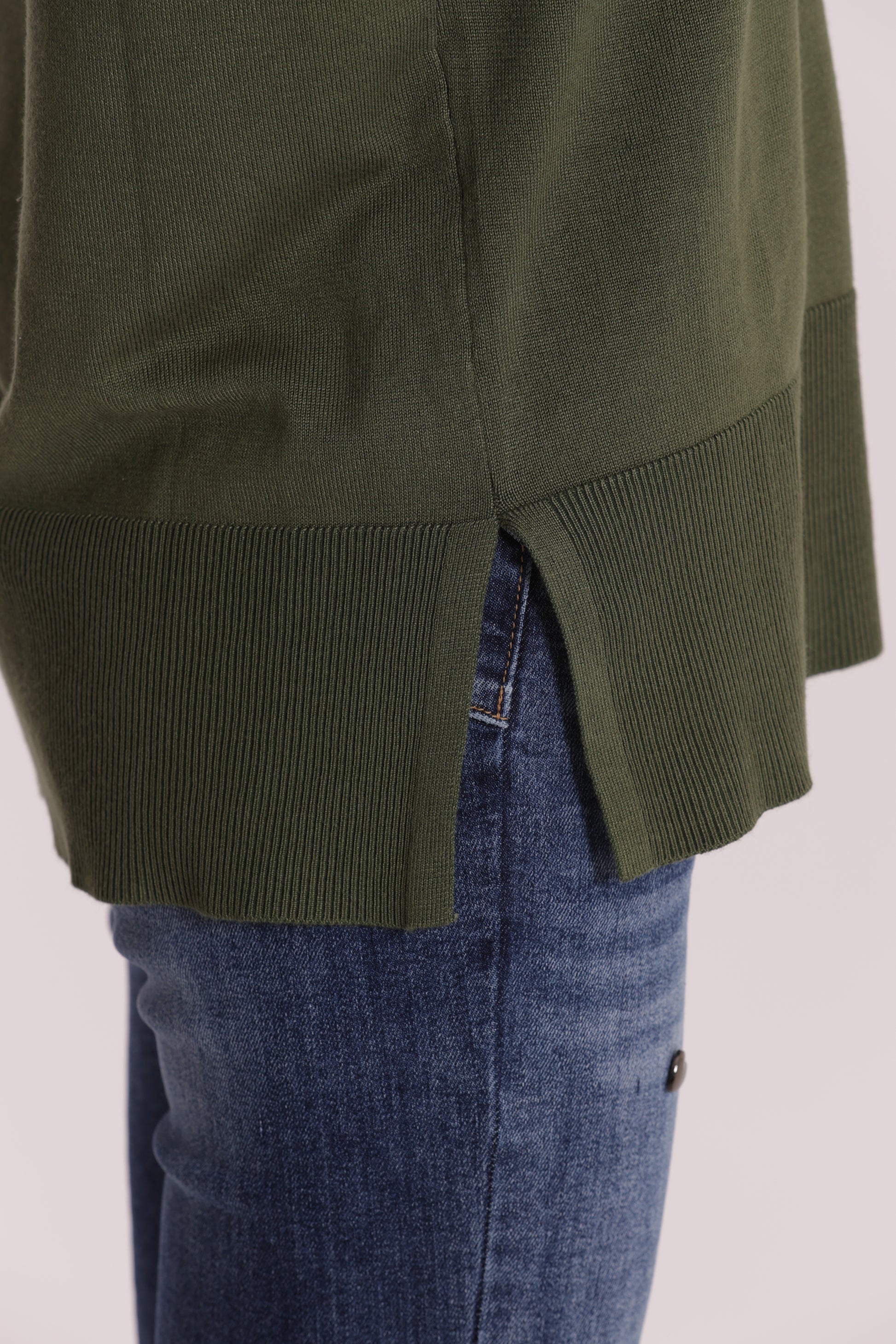 MAGLIA OVER CON SPACCHI LATERALI