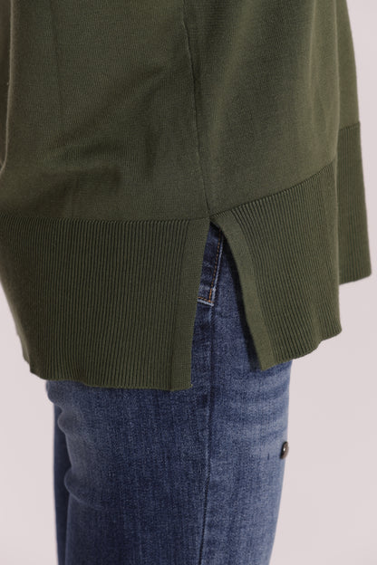 MAGLIA OVER CON SPACCHI LATERALI
