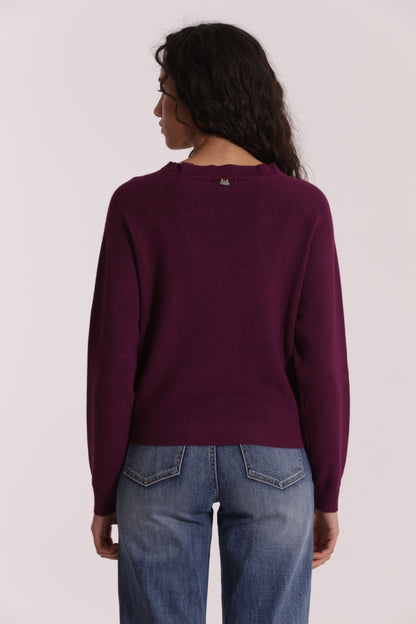 MAGLIA CON BOTTONI GIOIELLO