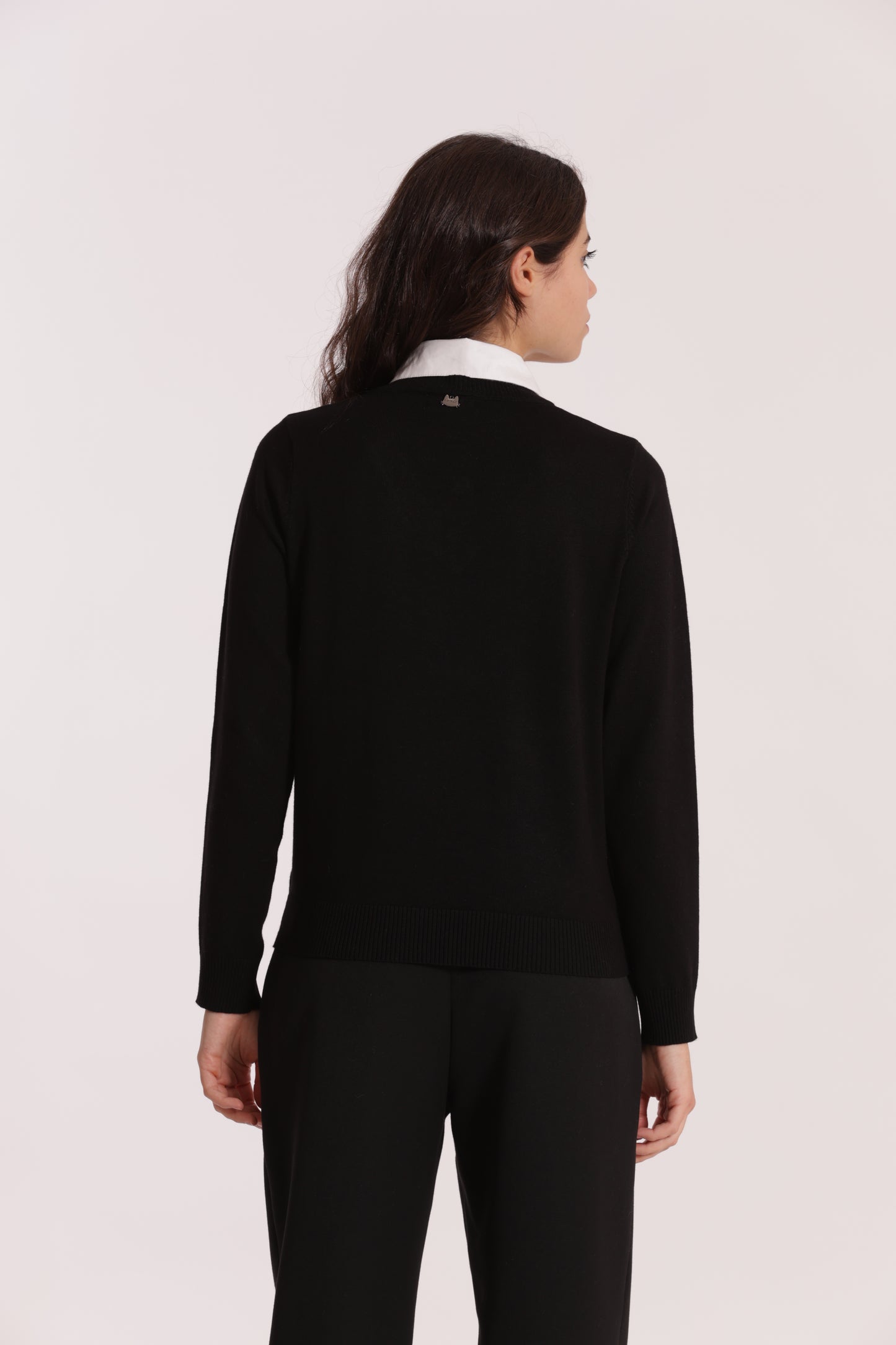 MAGLIA CON COLLETTO DI CAMICIA