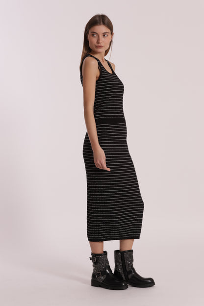 GONNA IN MAGLIA A RIGHE