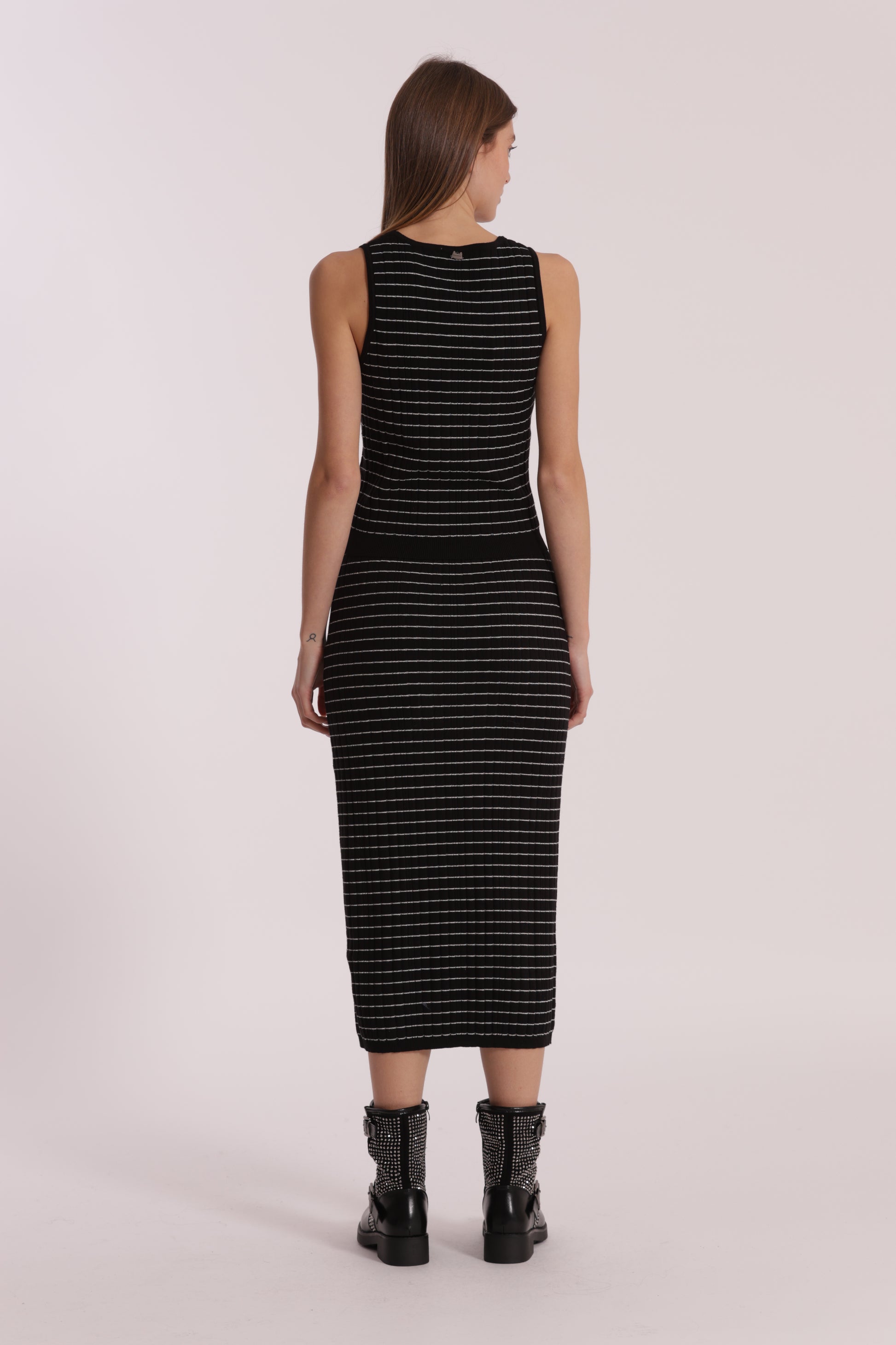 GONNA IN MAGLIA A RIGHE