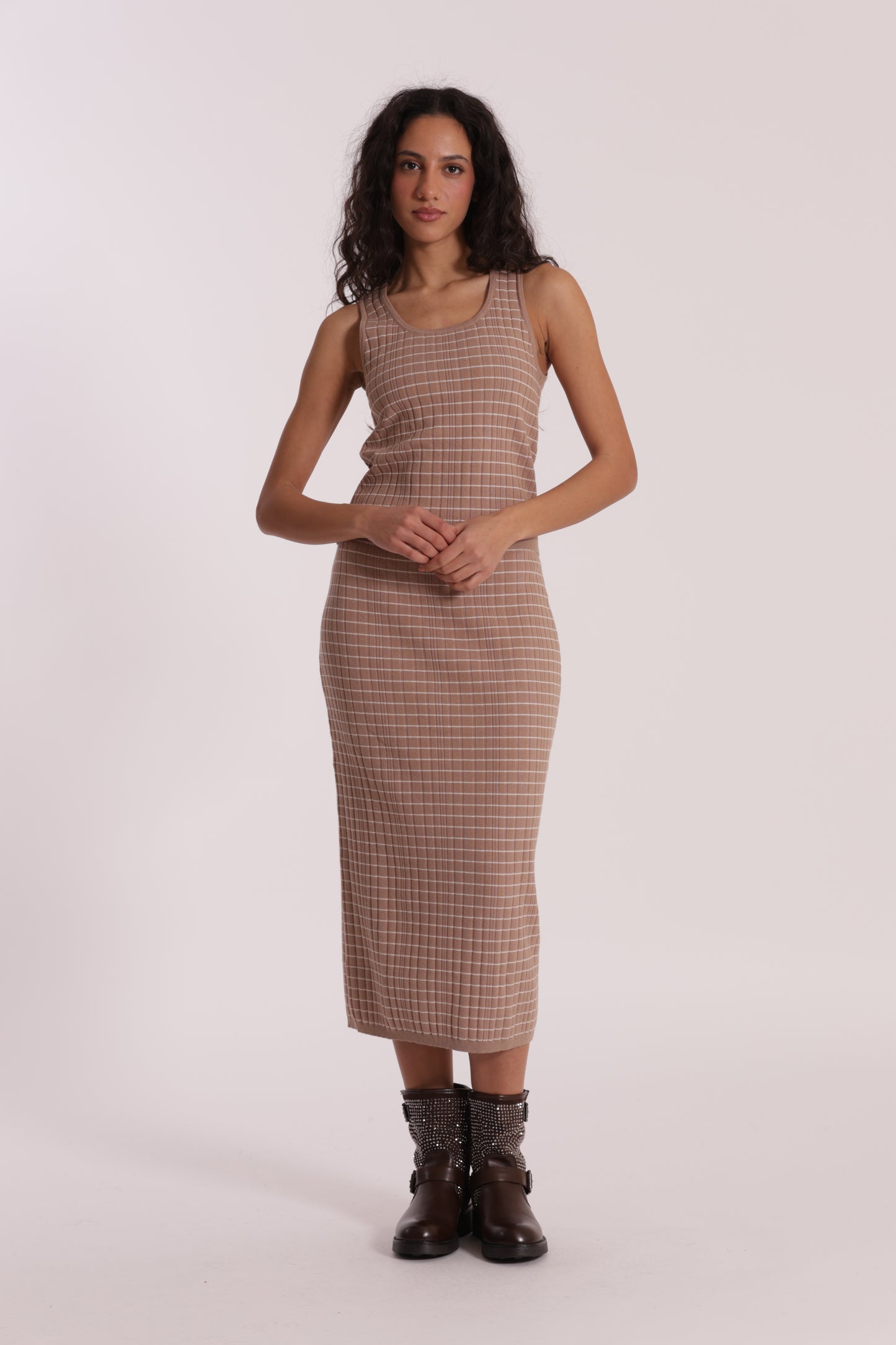 GONNA IN MAGLIA A RIGHE