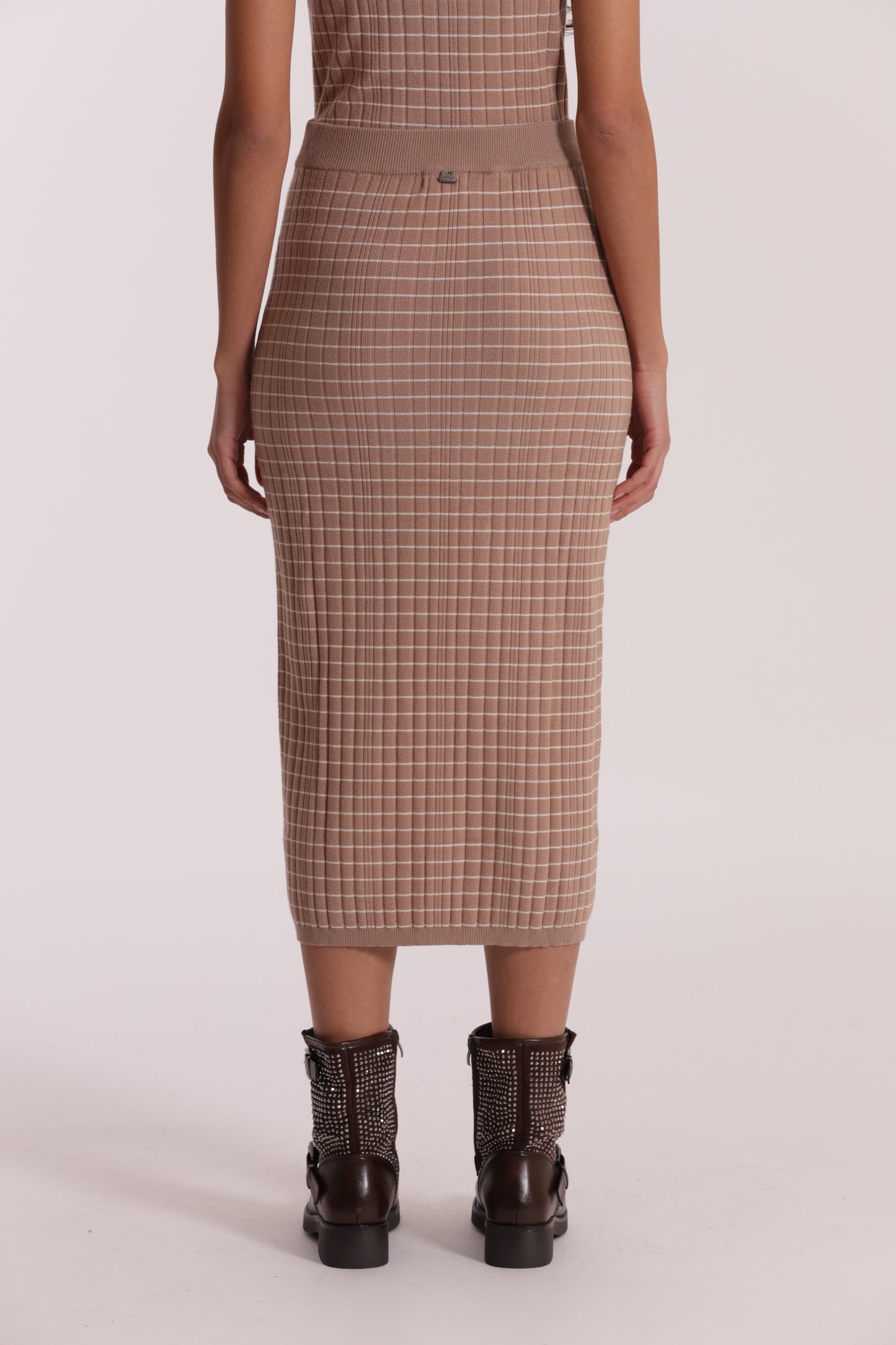 GONNA IN MAGLIA A RIGHE