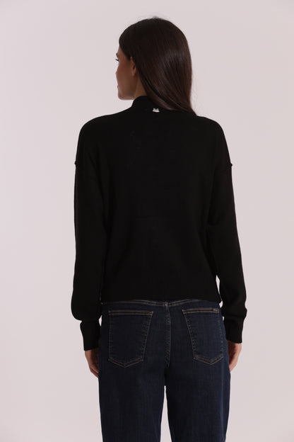 MAGLIA CARDIGAN CON BOTTONI PERLE