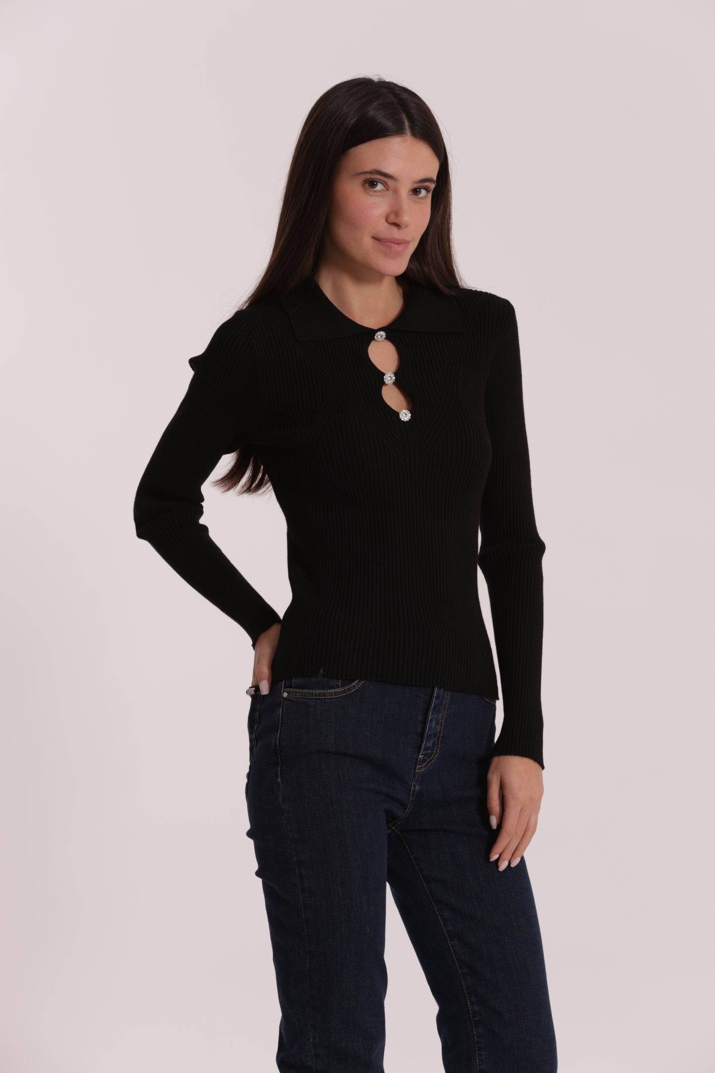 MAGLIA POLO CUT OUT